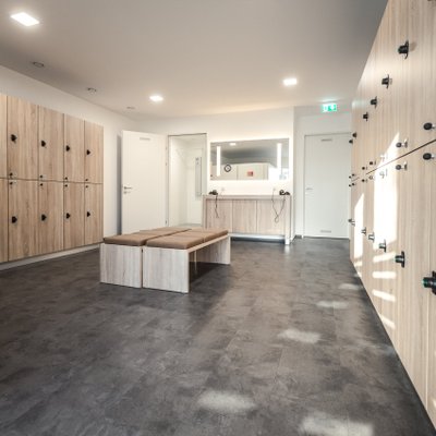 Garderobe bei MYGYM